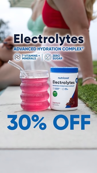electrolyte powder, hydration supplement, sports drink mix, electrolyte drink, workout supplement, fitness nutrition, hydration powder, sale promotion, lifestyle, energetic, fresh, blue, pink